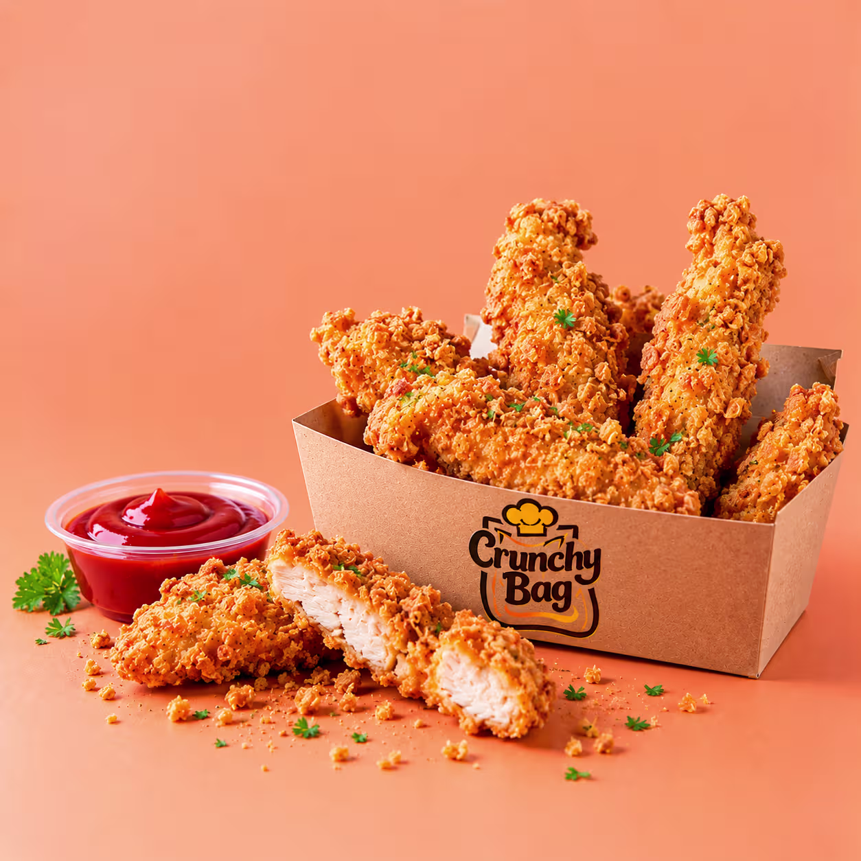 Crunchy  Fried  Chicken
