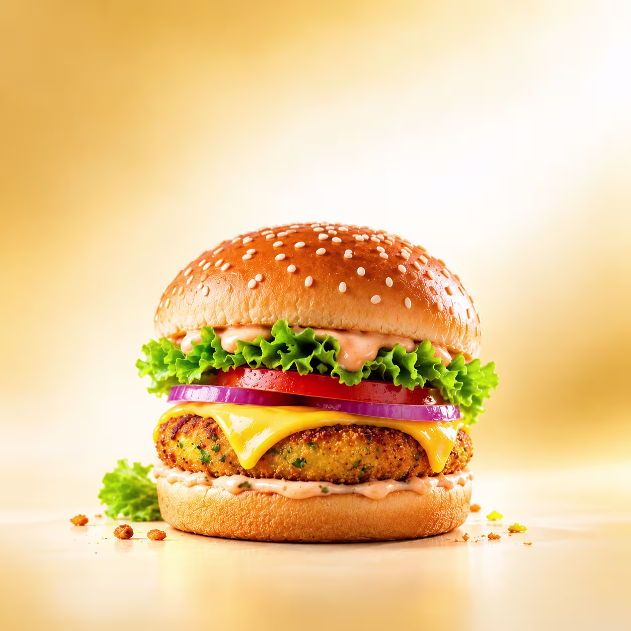 Chicken Cheese Burger